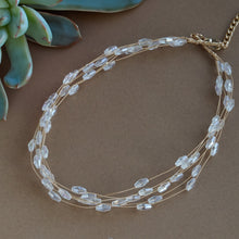 Load image into Gallery viewer, TRIBAL ZONE PRINCESS WHITE NECKLACE