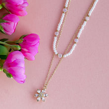 Load image into Gallery viewer, TRIBAL ZONE GOLDEN FLORAL MATINEE