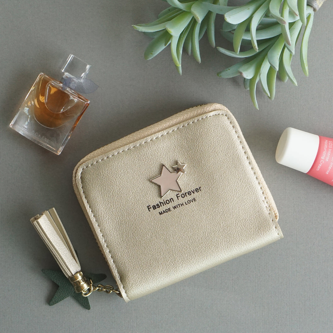 TRIBAL ZONE GOLDEN CLASSY BB WALLET