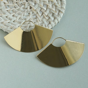 Twisted Rope Gold Hoops