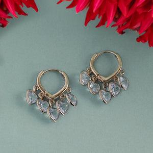 TRIAL ZONE TRENDY GOLDEN HUDDIE EARRING