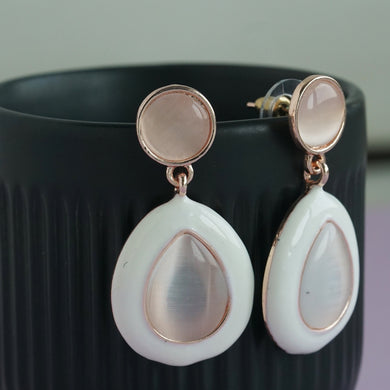 Drop-Shaped Modern Statement Earrings