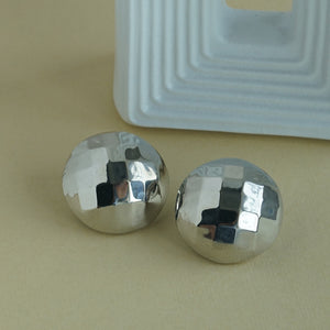 Modern Metallic Gold/Silver Earrings