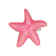 Load image into Gallery viewer, Pink Starfish Ring