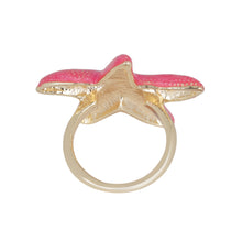 Load image into Gallery viewer, Pink Starfish Ring