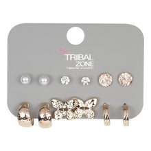 Load image into Gallery viewer, 6 PAIR COMBO EARRING