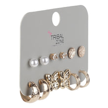 Load image into Gallery viewer, 6 PAIR COMBO EARRING