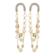 Load image into Gallery viewer, TRIBAL ZONE SIZZLING DAZZILING GOLDEN EARRINGS