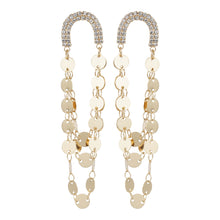 Load image into Gallery viewer, TRIBAL ZONE SIZZLING DAZZILING GOLDEN EARRINGS