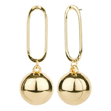 Load image into Gallery viewer, TRIBAL ZONE  BOLD AMAZING  GOLDEN DROP EARRING
