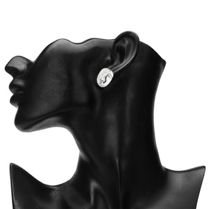 TRIBAL ZONE SLIVER STYLISH FACE STUD EARRING