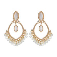 Load image into Gallery viewer, Ethnic Earrings with Pearl Details