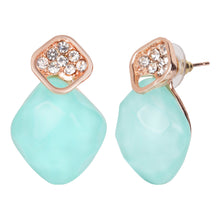 Load image into Gallery viewer, Crystal Stone Statement Stud Earrings