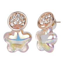 Load image into Gallery viewer, Iridescent Star Flower Shaped Earrings