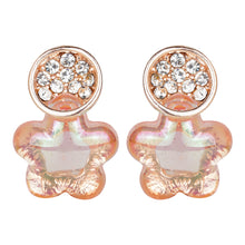 Load image into Gallery viewer, Iridescent Star Flower Shaped Earrings
