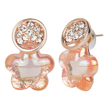 Load image into Gallery viewer, Iridescent Star Flower Shaped Earrings