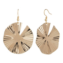 Load image into Gallery viewer, TRIBAL ZONE GOLDEN PLITED EARRING