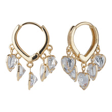 Load image into Gallery viewer, TRIAL ZONE TRENDY GOLDEN HUDDIE EARRING