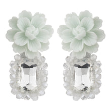 Load image into Gallery viewer, TRIBAL ZONE FLORAL DROP EARRING
