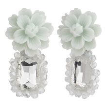 Load image into Gallery viewer, TRIBAL ZONE FLORAL DROP EARRING