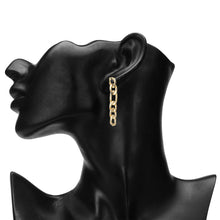 Load image into Gallery viewer, TRIBAL ZONE LINKED CHAIN DROP EARRING