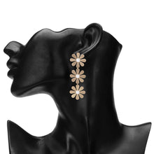 Load image into Gallery viewer, TRIBAL ZONE FLORAL DANGLE EARRING