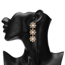 Load image into Gallery viewer, TRIBAL ZONE FLORAL DANGLE EARRING