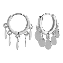Load image into Gallery viewer, TRIBAL ZONE FANCY SLIVER  HUDDIE EARRING