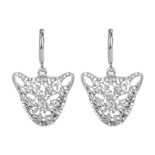 Load image into Gallery viewer, Panther head earrings with intricate designs
