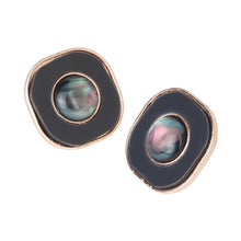 Load image into Gallery viewer, Elegant Mother of Pearl Stud Earrings
