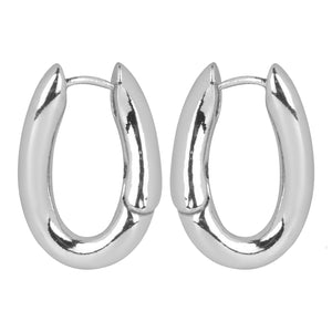 Sleek Gold/Silver hoop earrings