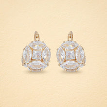 Load image into Gallery viewer, Orbit Marquise American Diamond Drop Earrings