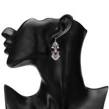 Load image into Gallery viewer, TRIBAL ZONE DAZZILING OXIDISED JHUMKA EARRING