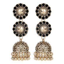 Load image into Gallery viewer, TRIBAL ZONE DIVINE BRONZE  DROP JHUMKA EARRING