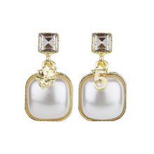Load image into Gallery viewer, TRIBAL ZONE SWEET WHITE DROP EARRING