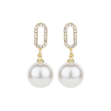 Load image into Gallery viewer, TRIBAL ZONE  ELEGANT MINI PEARL DROP EARRING