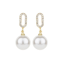 Load image into Gallery viewer, TRIBAL ZONE  ELEGANT MINI PEARL DROP EARRING