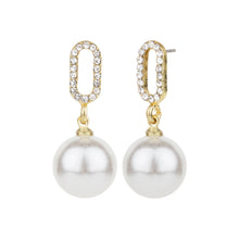 Load image into Gallery viewer, TRIBAL ZONE  ELEGANT MINI PEARL DROP EARRING