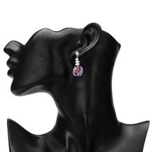Load image into Gallery viewer, TRIBAL ZONE GLOSSY STONE DROP EARRING