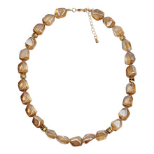 Load image into Gallery viewer, TRIBAL ZONE CHUNKY SEA STONE MATINEE NECKLACE