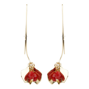 TRIBAL ZONE GOLDEN STYLISH EAR SPIKE EARRING