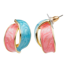Load image into Gallery viewer, TRIBAL ZONE  STYLISH GOLDEN STUD EARRING