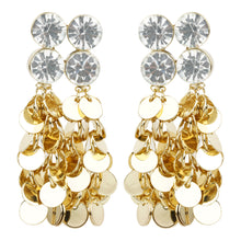Load image into Gallery viewer, TRIBAL ZONE EXCLUSIVE  BEAUTIFUL GOLDEN DROP EARRING