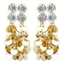 Load image into Gallery viewer, TRIBAL ZONE EXCLUSIVE  BEAUTIFUL GOLDEN DROP EARRING