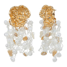 Load image into Gallery viewer, TRIBAL ZONE GORGEOUS GOLDEN DROP EARRING