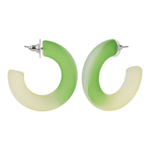 Load image into Gallery viewer, TRIBAL ZONE CHUNKY C HOOP EARRING