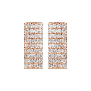 TRIBAL ZONE CLASSIC GOLDEN STUD EARRING