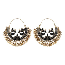 Load image into Gallery viewer, TRIBAL ZONE ETHNIC BLACK EARRING
