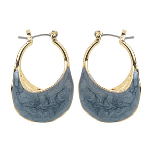 TRIBAL ZONE CHIC GREY PLUG EARRING