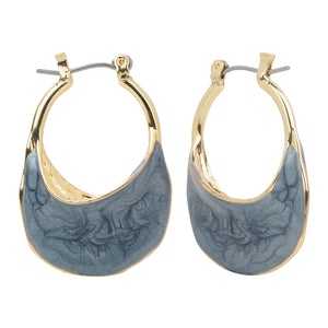 TRIBAL ZONE CHIC GREY PLUG EARRING
